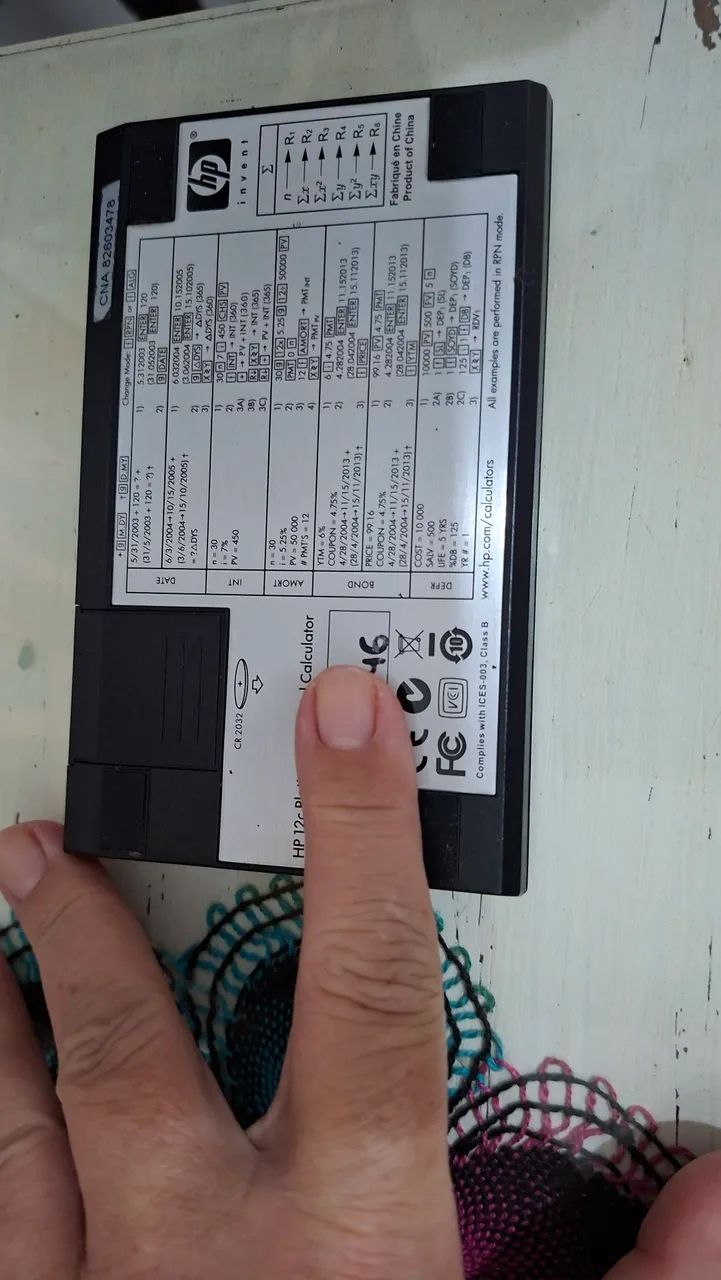Calculadora HP 12C - Foto 3