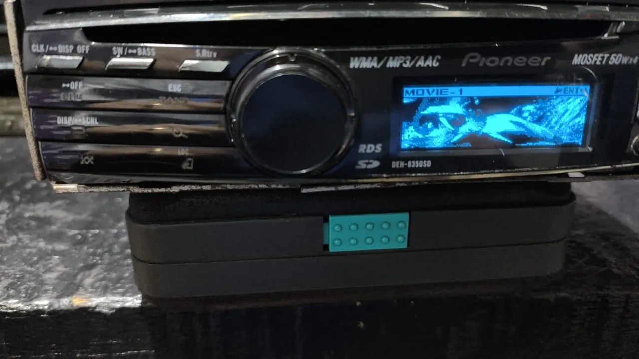 Rádio Pionner Golfinho DEH 8350SD com Bluetooth  - Foto 3