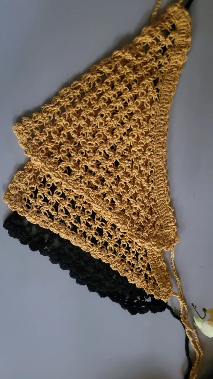 Lenço de croche  - Foto 2