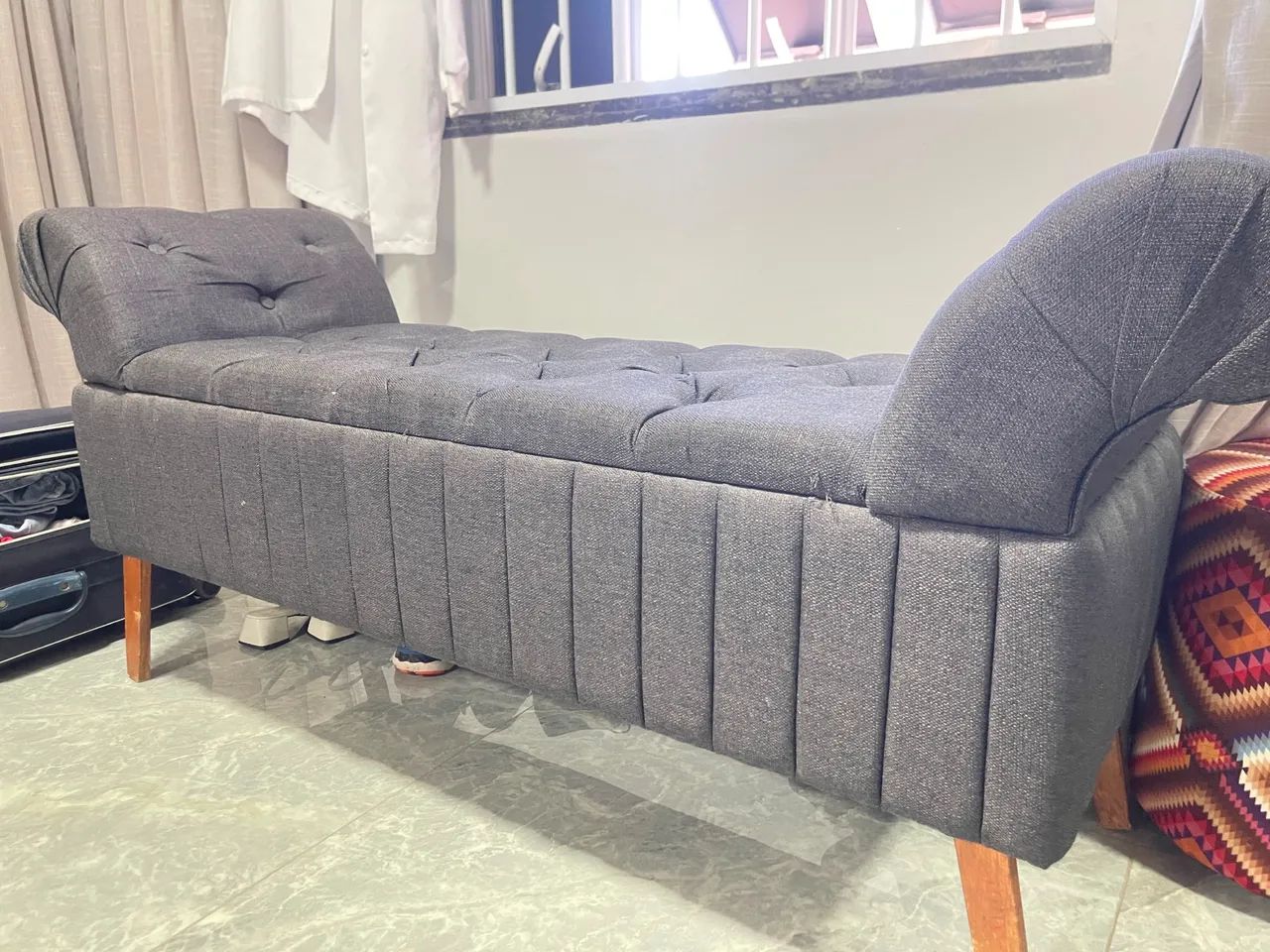 Vendo sofá com recamier  - Foto 4