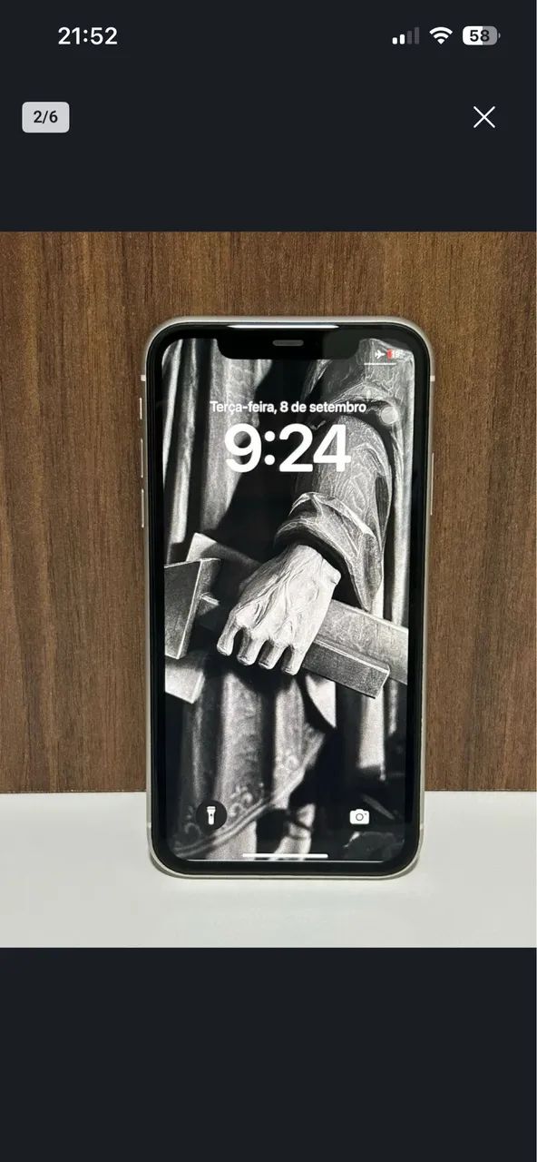 iPhone 11 128GB - Bateria 83% - Único Dono, Com Caixa - Foto 2