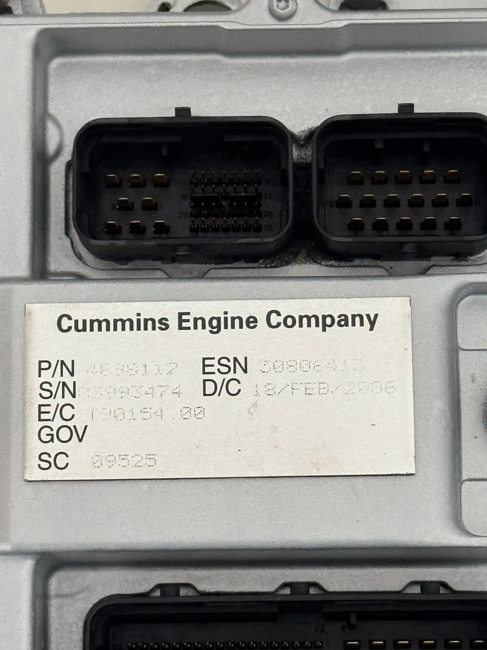 Módulo do Motor Cummins Ford Cargo 815 - Foto 3