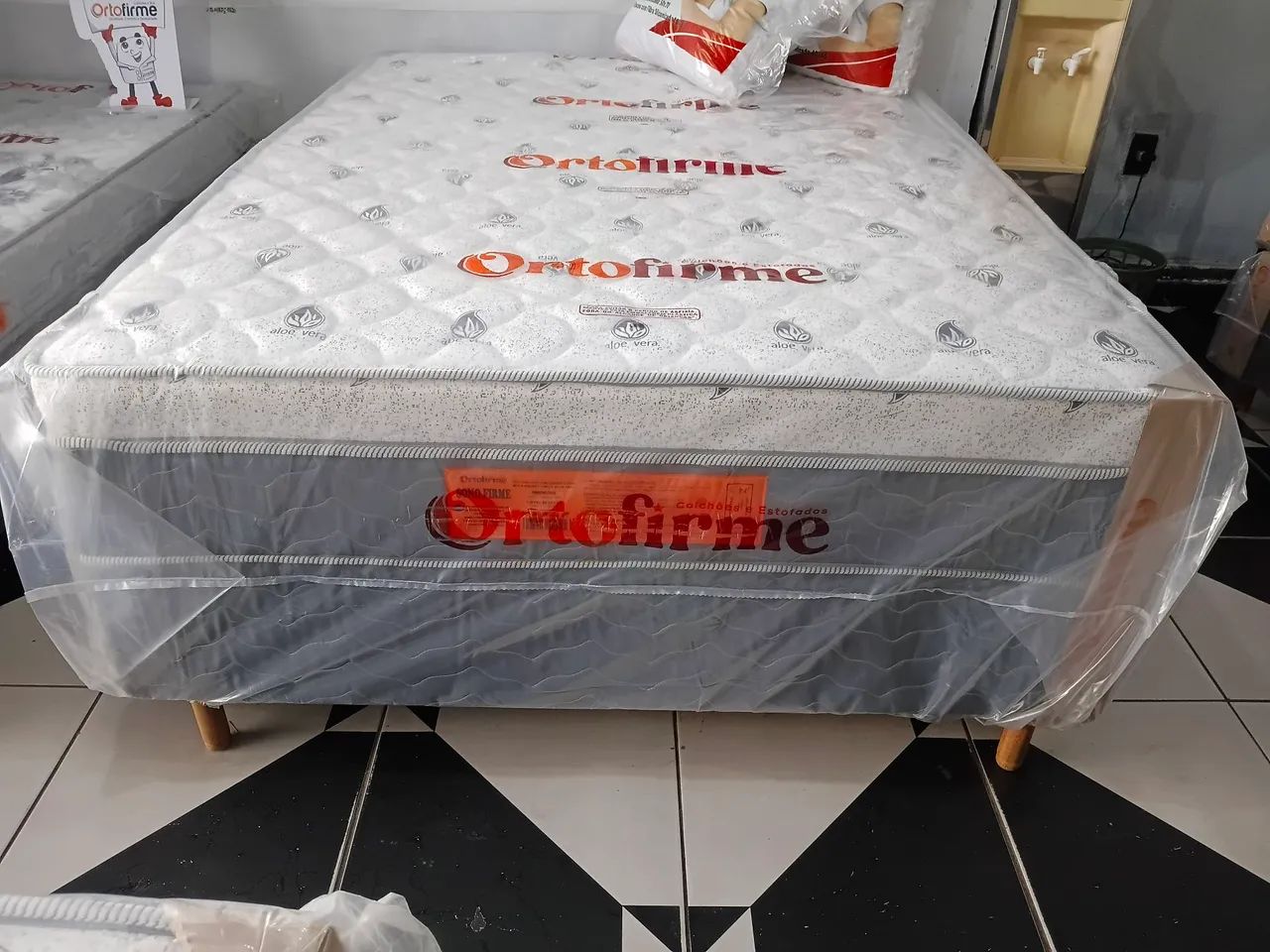 PROMOÇÃO/ CAMA BOX CASAL DE MOLAS ENSACADAS! - Foto 4