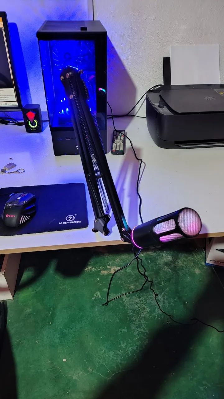 Microfone gamer+suporte  - Foto 2