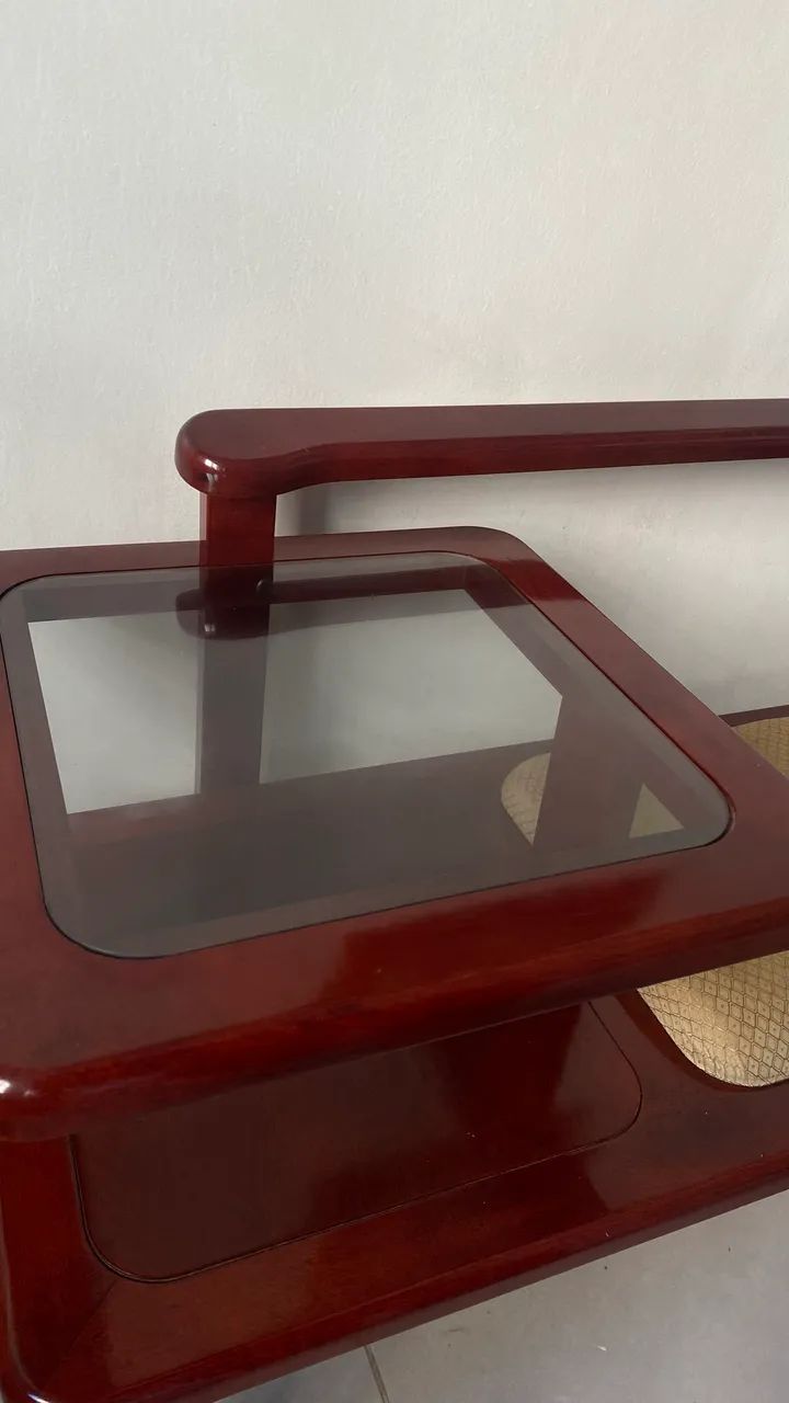 mesa telefonica mogno maciço - Foto 2