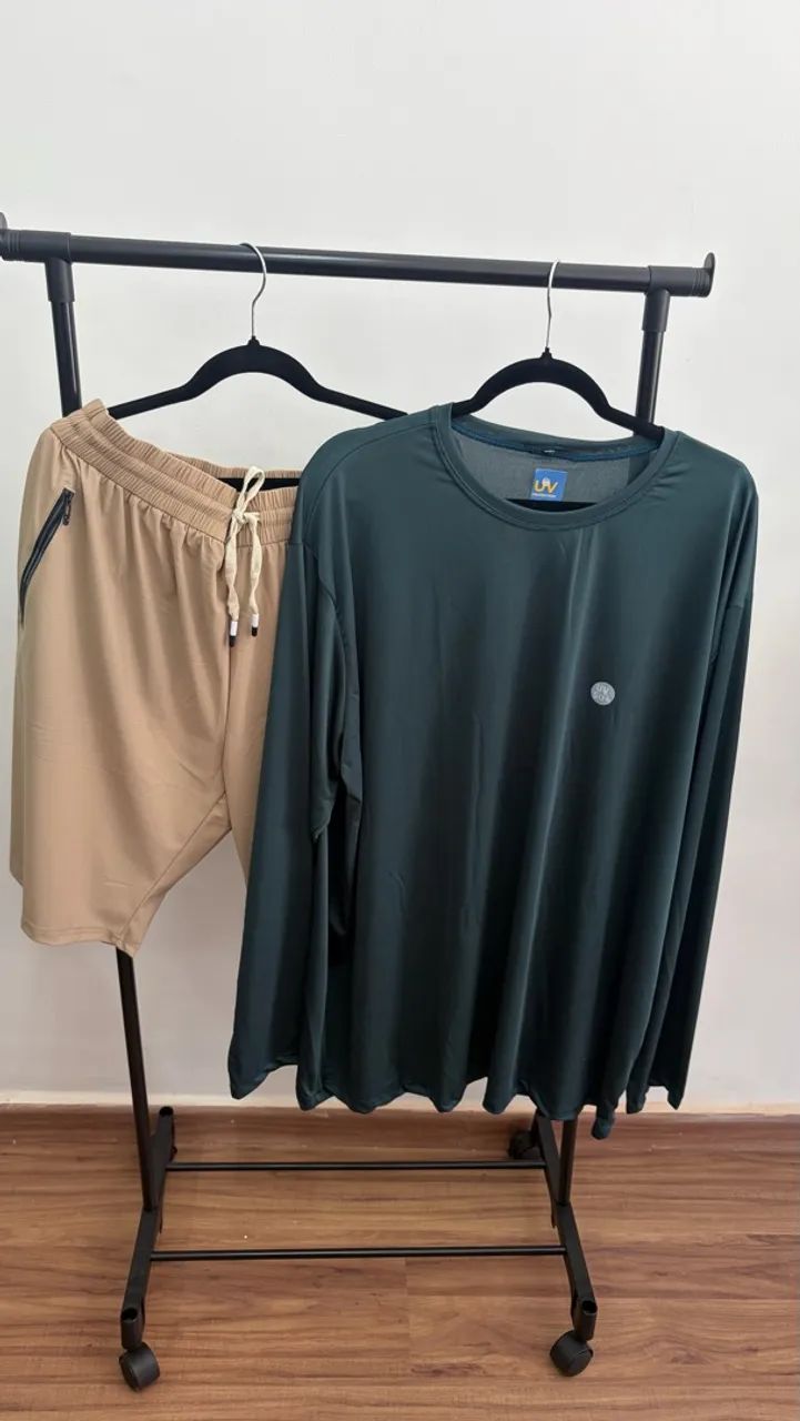 Camisa  UV +50 plus size - Foto 5