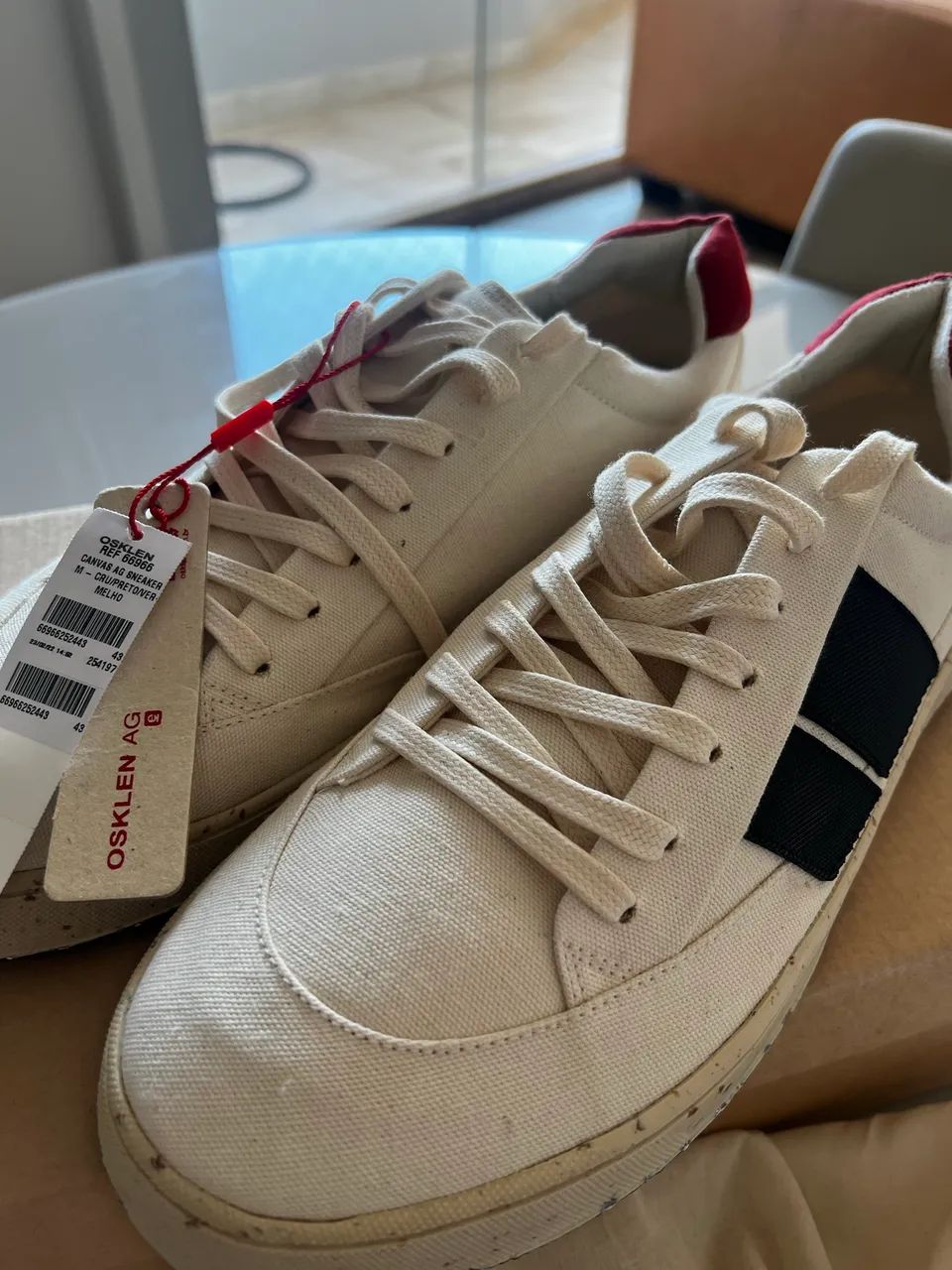 Tênis Osklen Canvas Ag Sneaker - Foto 4