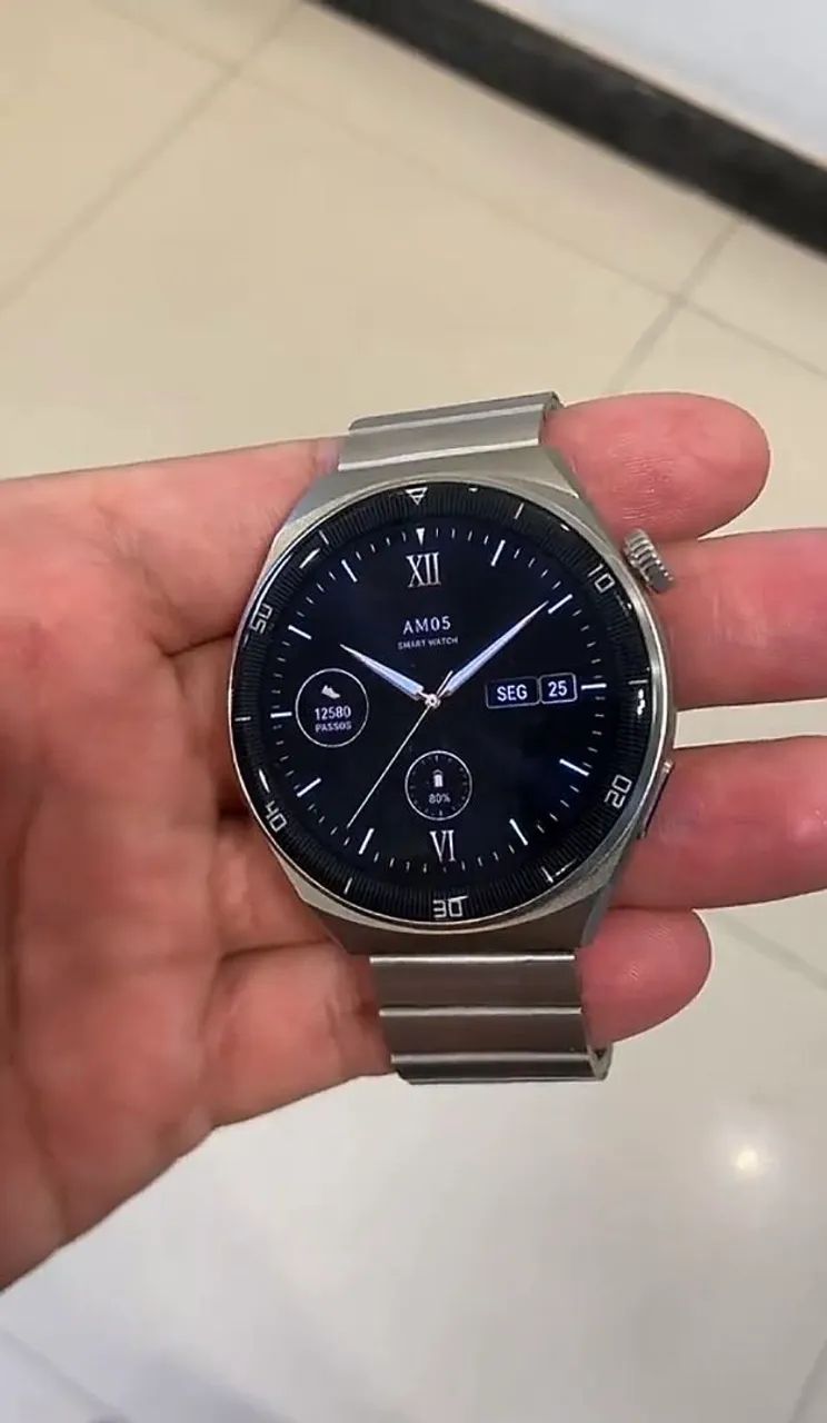 Aurafit Smartwatch AM05 Prata - Foto 2