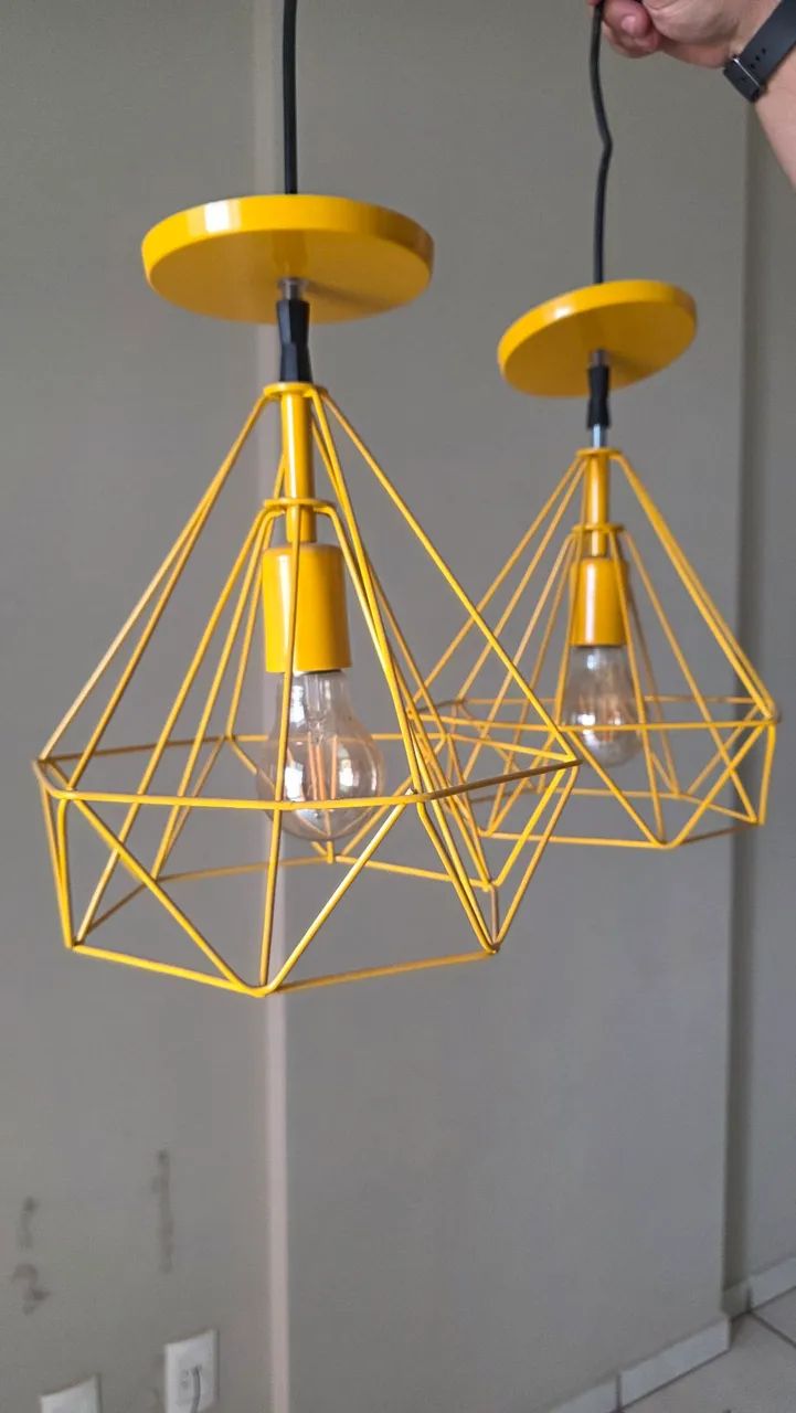 Luminárias pendentes - par - Foto 3