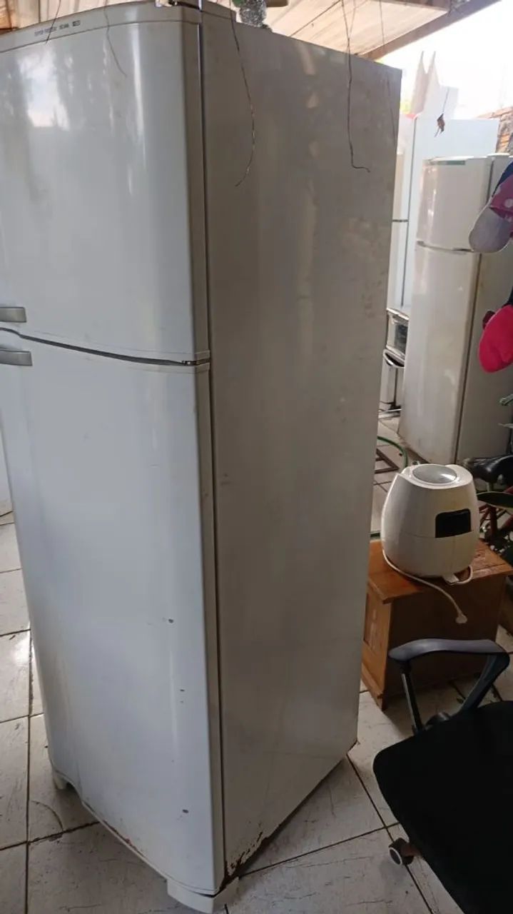 Geladeira duplex funcionando 