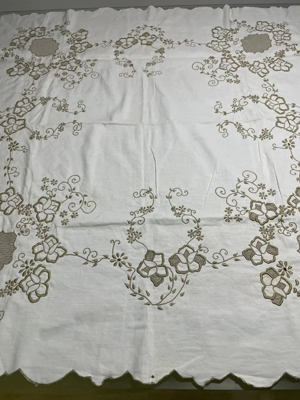 Toalha de mesa quadrada em Renascença - Foto 5