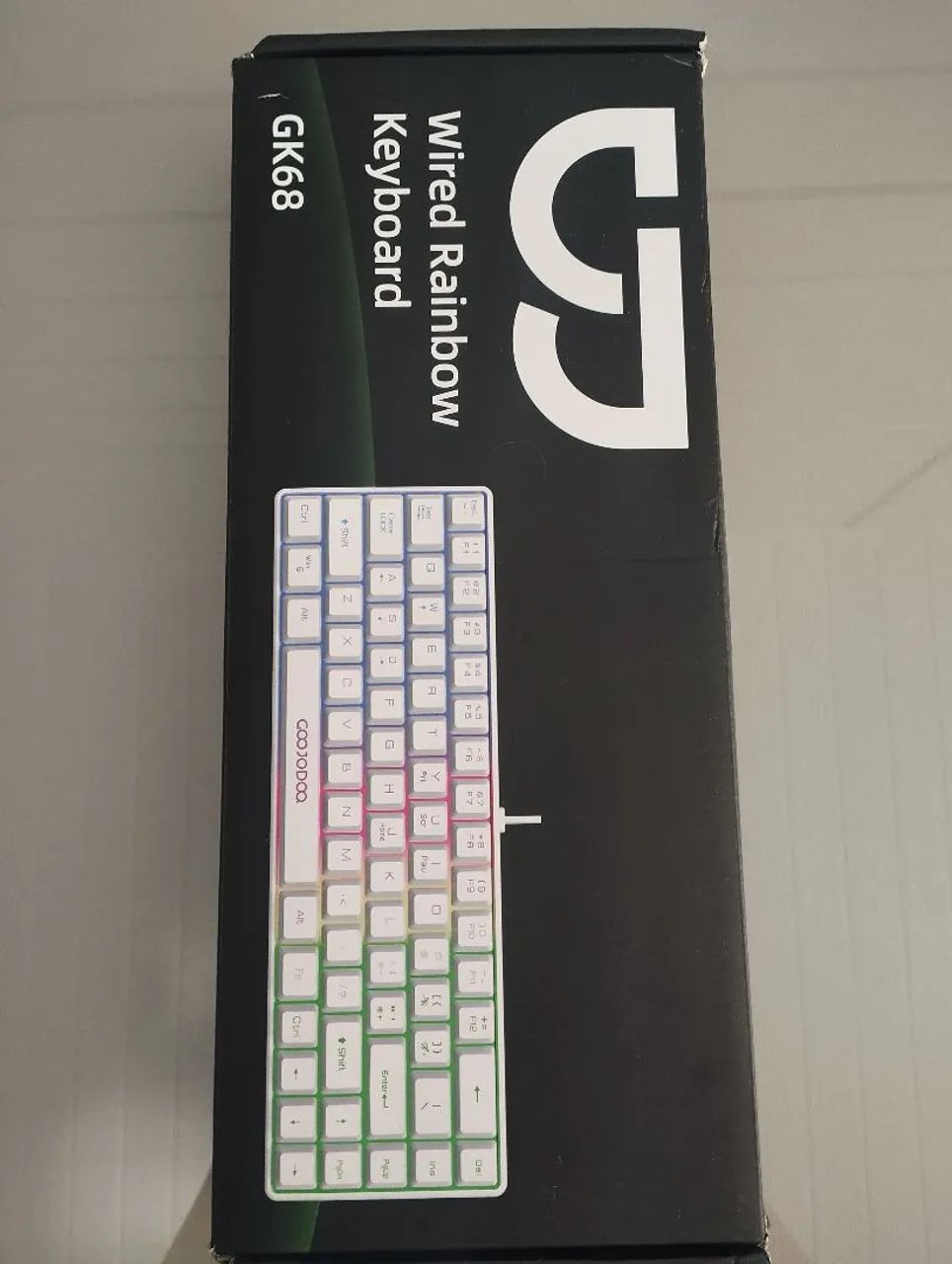 Teclado Gamer KG68 NOVO + Compacto (ENTREGO) - Foto 4