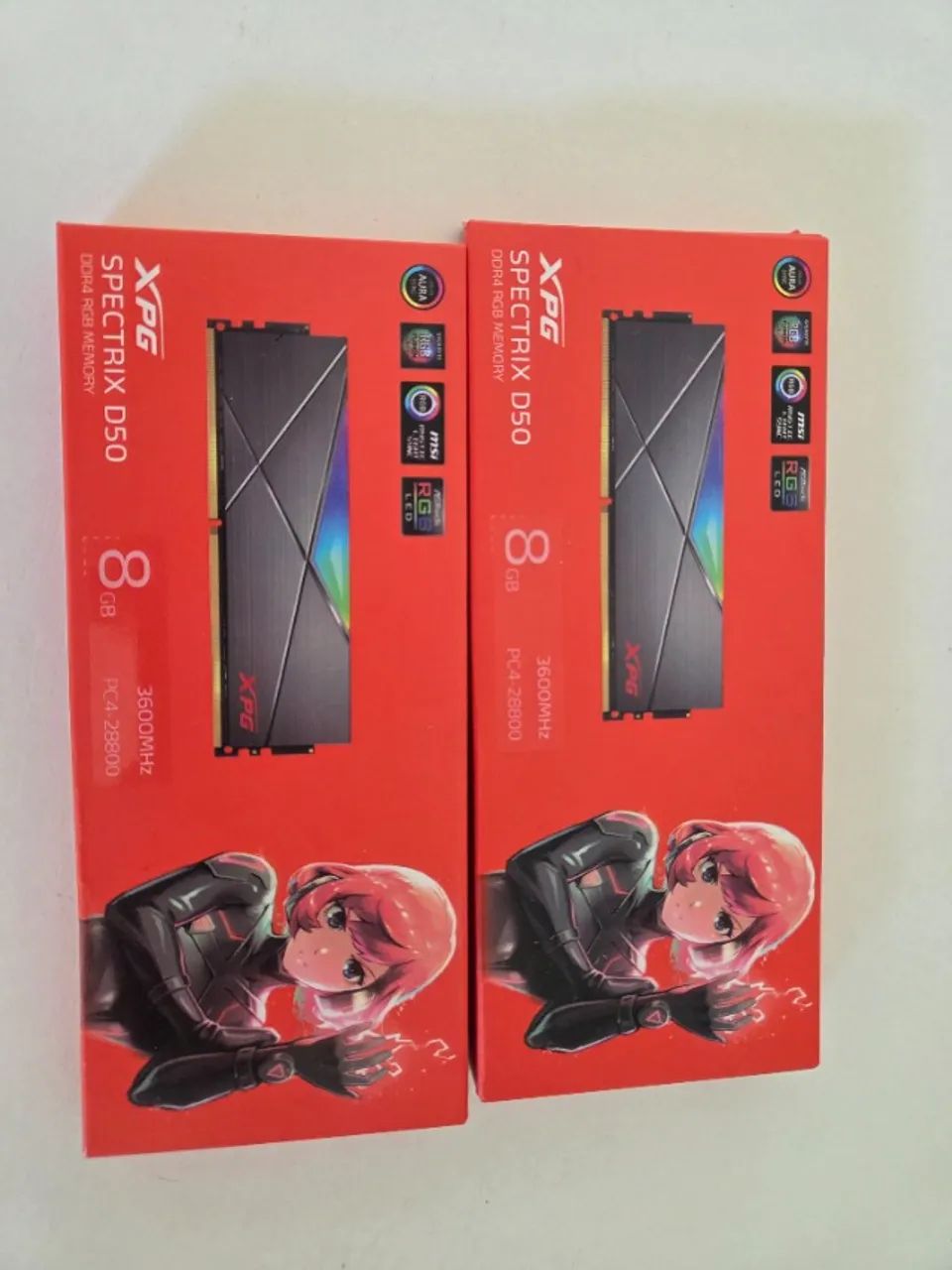 2x Memória Ram XPG 8GB 3600MHz - Foto 2