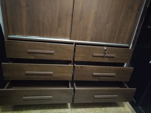 BAIXOU O PREÇO!!! GUARDA ROUPAS DE SOLTEIRO USADO E EM PERFEITO ESTADO | - Foto 4