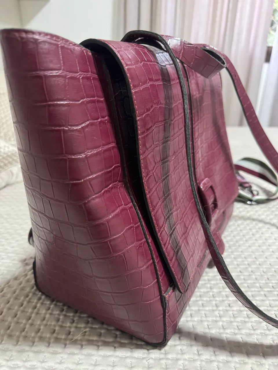 Kit Bolsa maternidade + porta lenço umedecido  - Foto 5