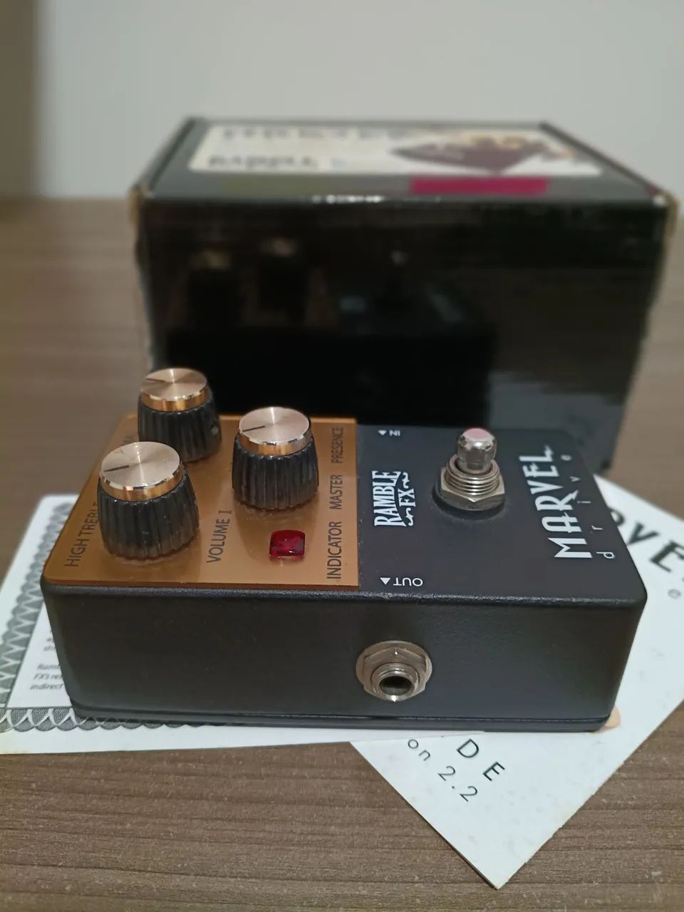 Pedal Ramble Fx Marvel Drive - Plexi Drive  - Foto 5
