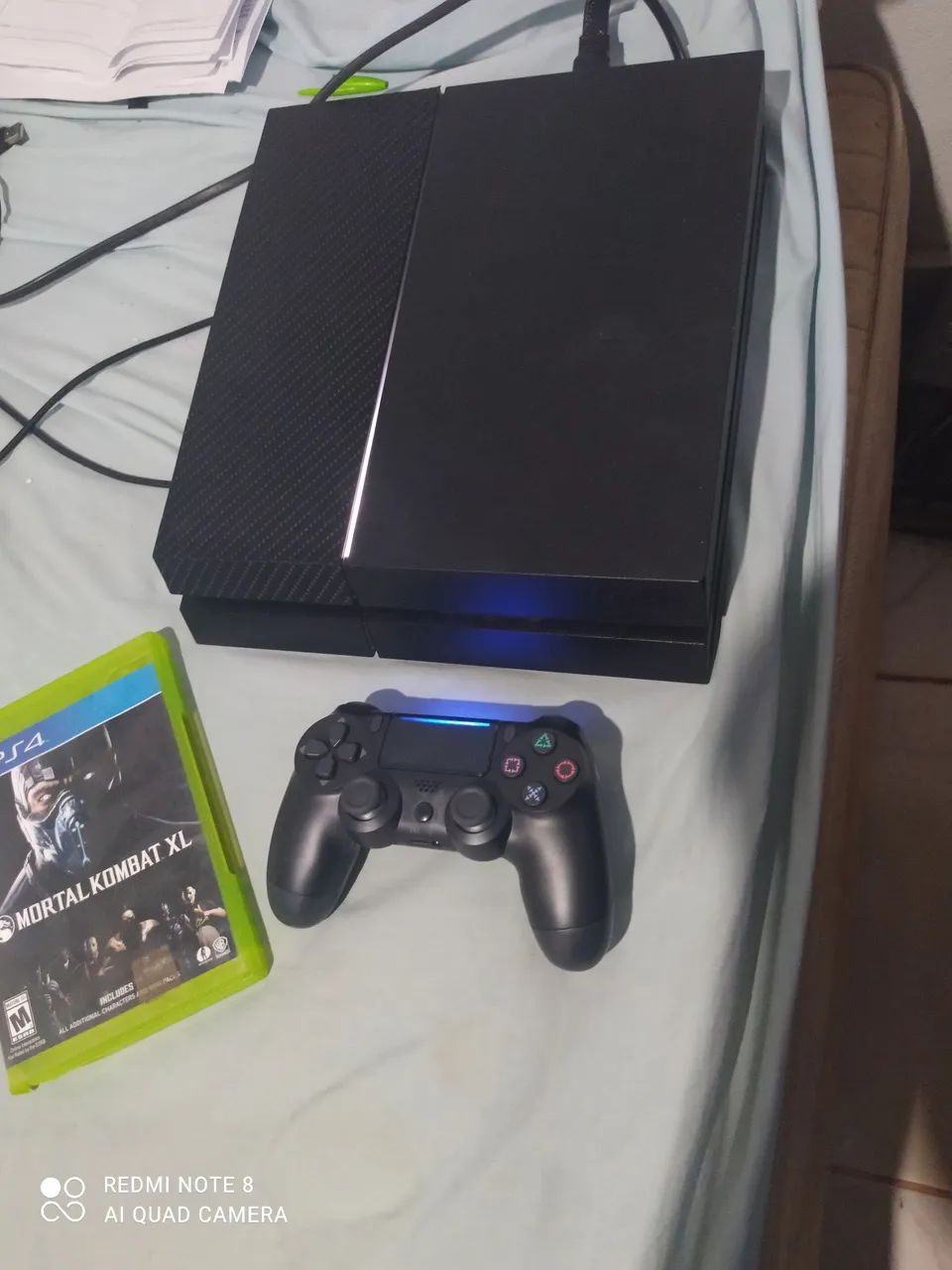 PS4 c/ controle e 1 jogo (Usado) - Foto 3
