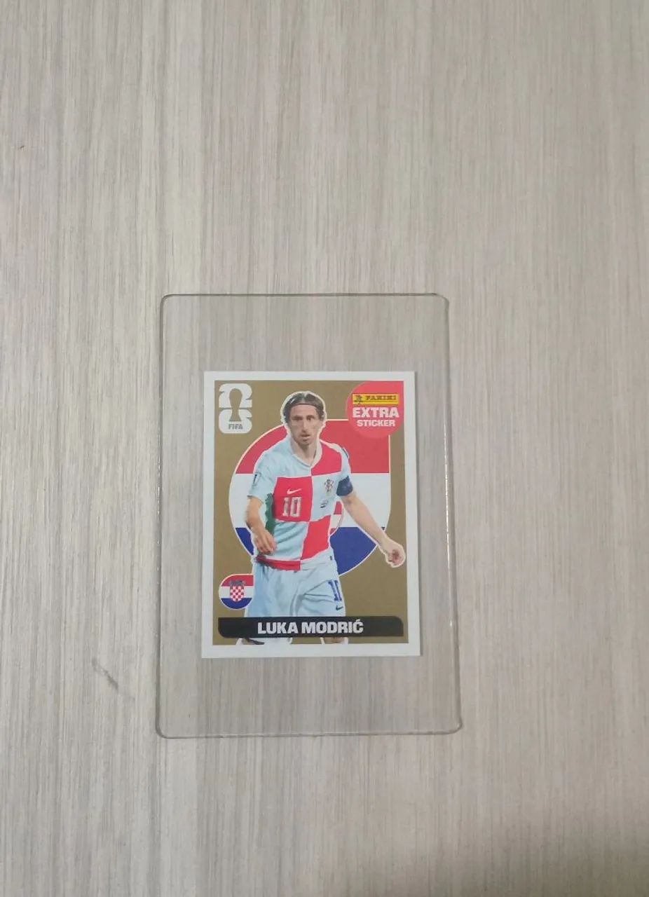  Luka Modric Gold Copa 2026 Extra Sticker Original Panini - Foto 2