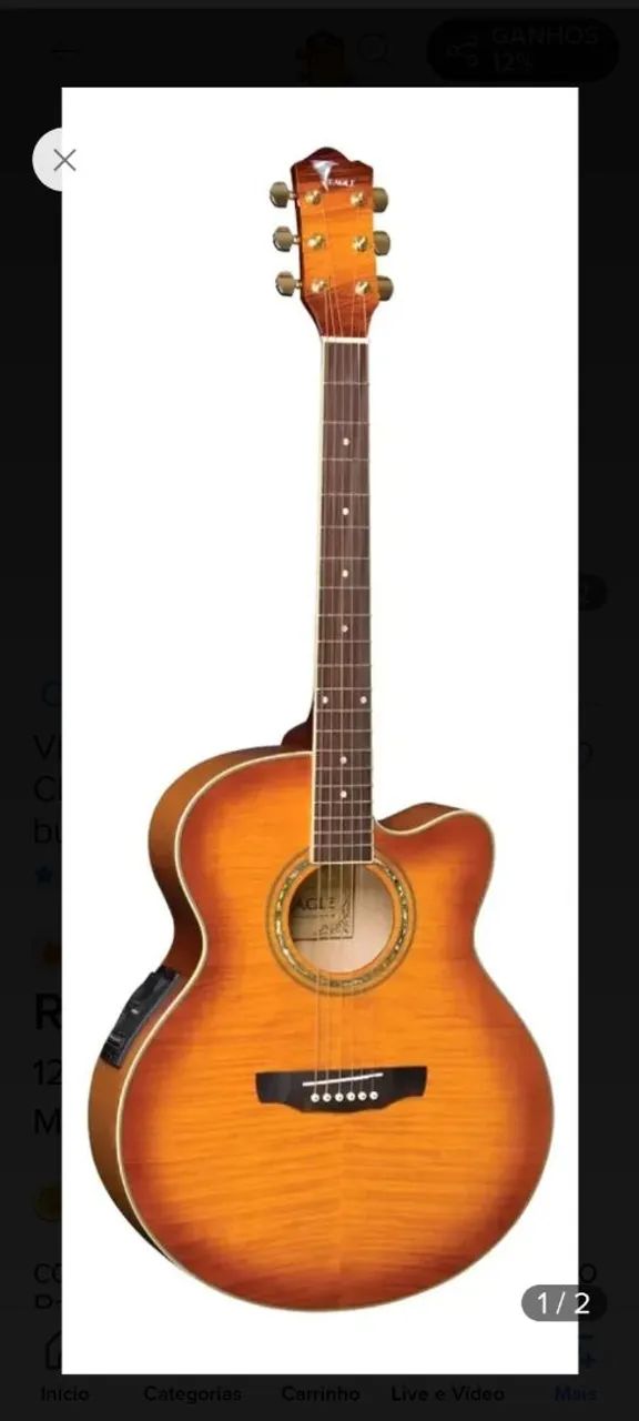 Vendo Violao Eagle 