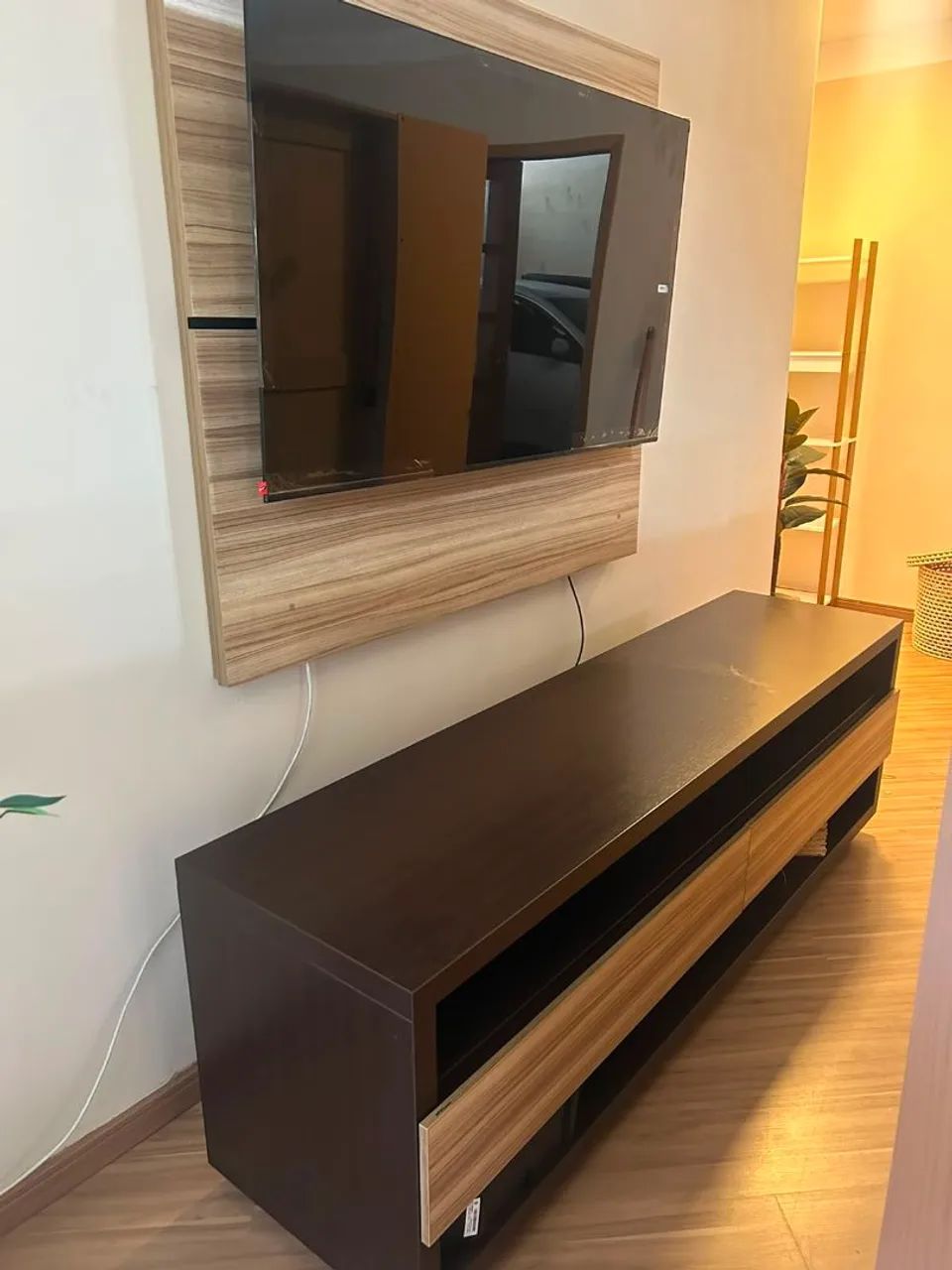 Rack de sala + painel 