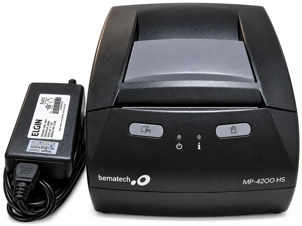 Vendo impressora térmica Bematech MP-4200 HS, usada em loja e funcionando perfeitamente.