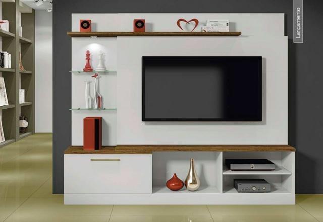 Home para TV até 65 Polegadas com LED 1 Gaveta Floripa- Novo whatsapp *