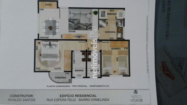 Apartamento à venda com 2 dormitórios em Vila ermelinda, Belo horizonte cod:769616 - Foto 3