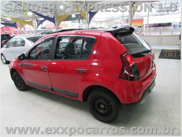 Renault Sandero Expression 1.0 Flex - Ano 2010 - Teto Solar - Bem Conservado - Foto 11