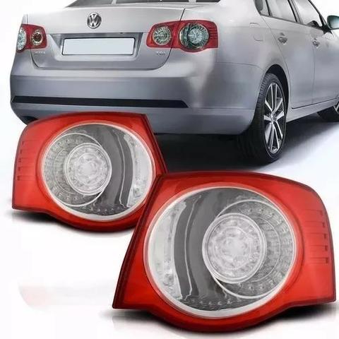 Par Lanterna Traseira Canto Jetta 2008 2009 2010 Com Led