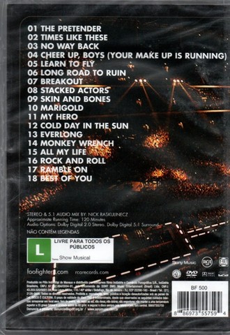 DVD  Foo Fighters Live At Wembley Stadium - Foto 2