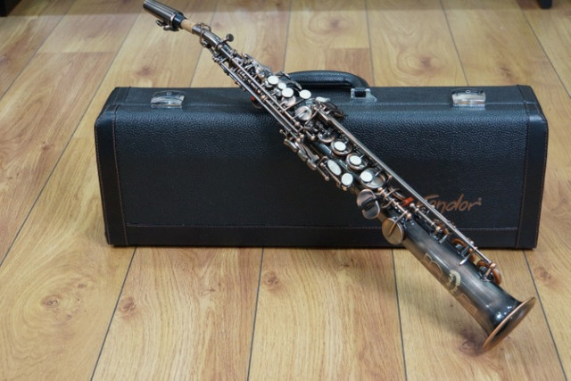 Sax Soprano Condor Css42a Antique Silver - Produto Novo - Loja Física