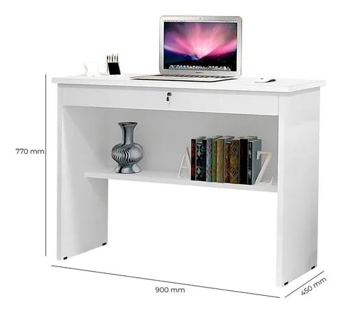 Escrivaninha Orquídea 90cm **nova na caixa** - Foto 3