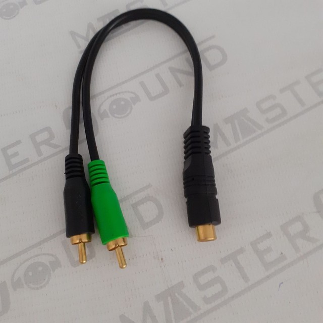 Cabo Y. 2rca macho X 1rca femea. Novo. 
