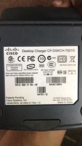 Telefone ip Cisco 7921 G Unified Wireless IP Phone - Foto 3