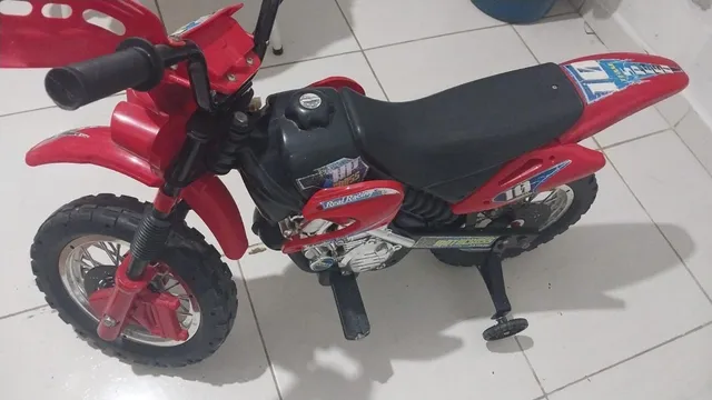 Mini Moto Eletrica Infantil Menino Max Turbo V6 Frete Grátis