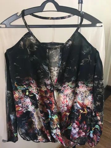 Blusa de festa estampada MOB - Foto 2
