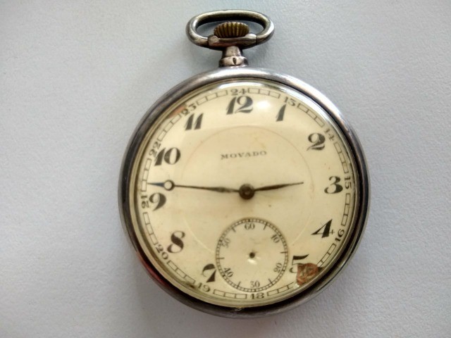 antiguidade/relógio de bolso Movado