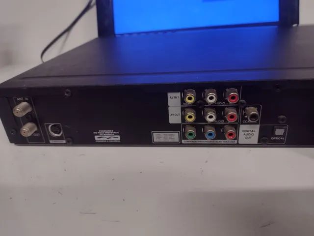 Gravador dvd conversor vhs lg