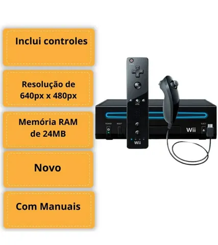 Emulador de nintendo wii  +87 anúncios na OLX Brasil