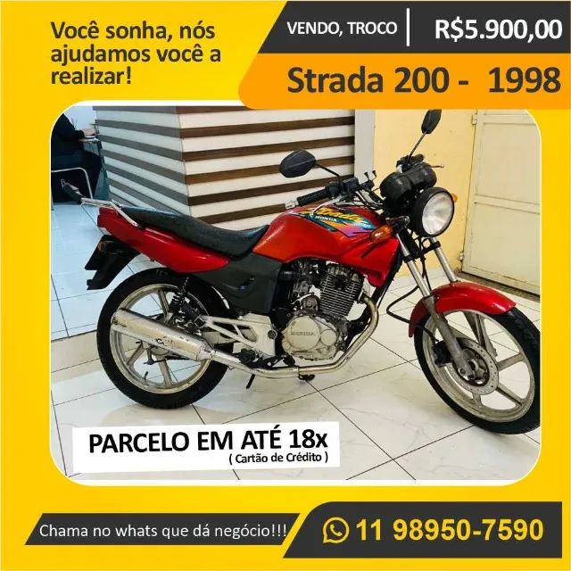 HONDA CBX 200 STRADA — Eu Amo Leilão