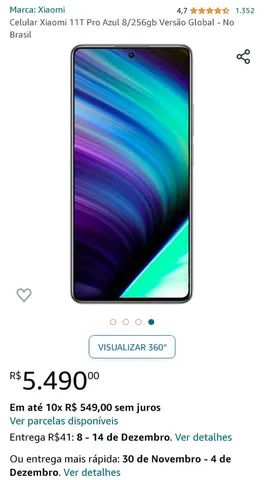 Celular xiaomi 11t pro 8256gb