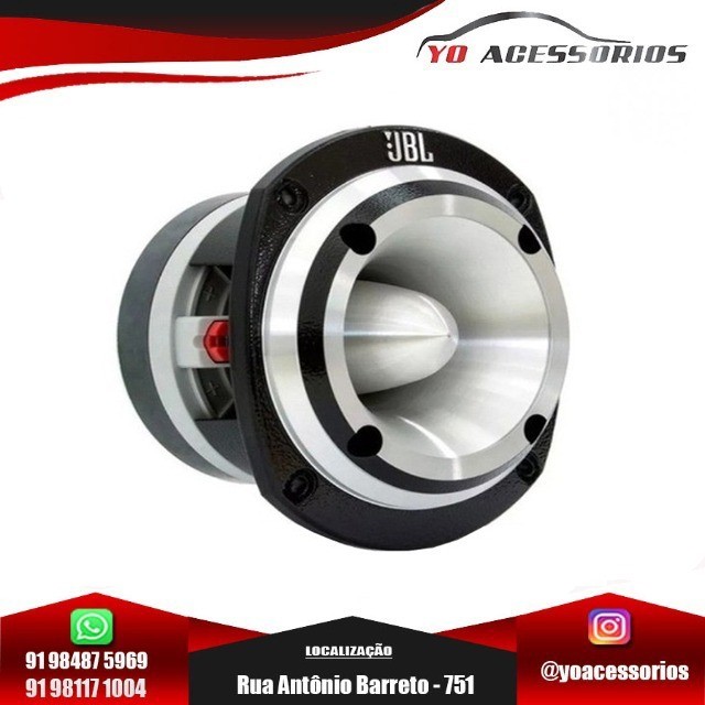 Super Tweeter JBL Selenium ST450 Trio 300W Peças para carros