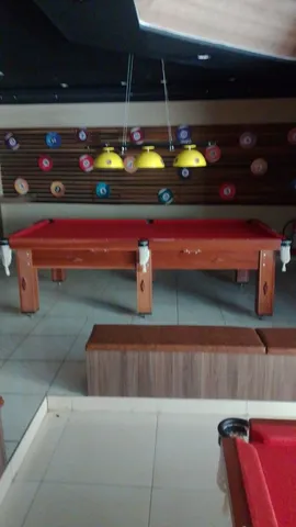 Mesa de Sinuca, semi nova , pouco uso - Esportes e ginástica - Gleba  Fazenda Palhano, Londrina 1251842962