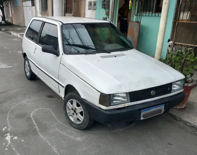 FIAT UNO MILLE 1.0 FIRE - BRANCO - 2002 - Nova Iguaçu/RJ - Ref