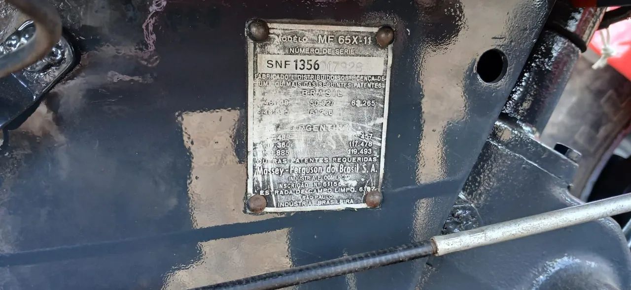 Trator Massey Ferguson 65X e Grade 24 discos - Foto 4