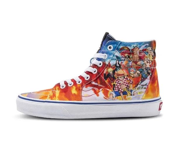 Tênis Vans Sk8 Hi One Piece Punk Hazard Mul Unissex. - Foto 3