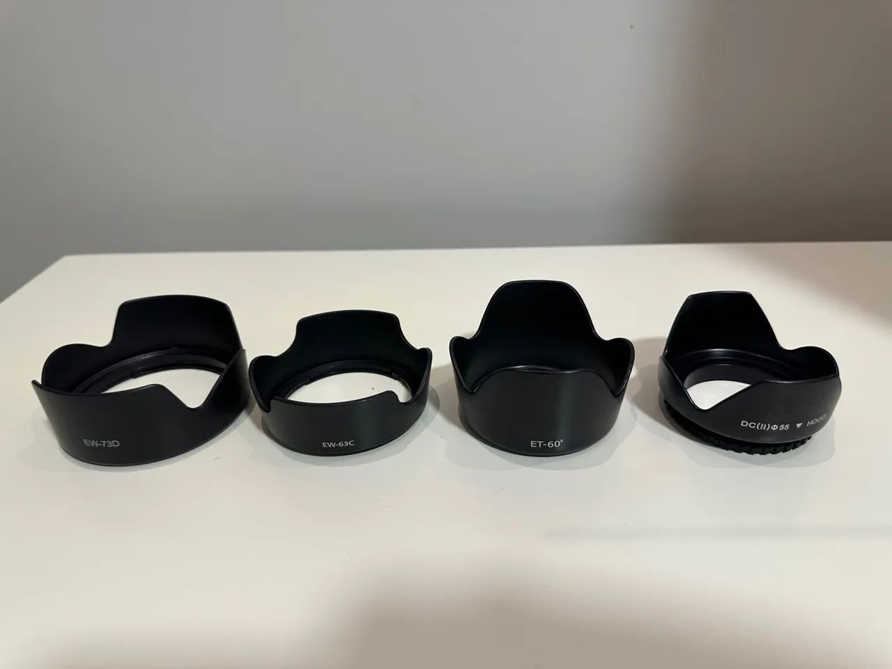 4 Capas de Lente para Câmera - EW-73D, EW-63C, ET-60 e DC (II) ? 55 - Foto 3