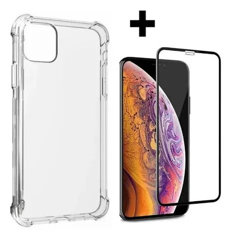 Capinha Anti Impacto Pélicula De Vidro Compatível iPhone 11 - Foto 2