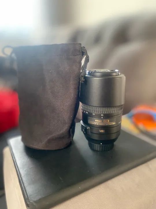 Lente nikon 55 300 excelente qualidade  - Foto 2