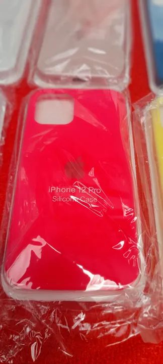 Capas de Silicone para iPhone 12 Pro - Várias Cores - Foto 4
